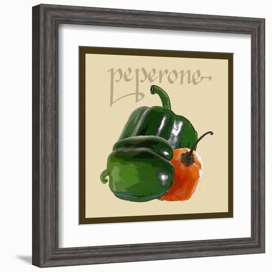 Italian Vegetable IV-null-Framed Art Print