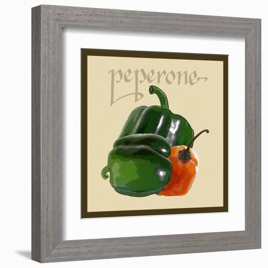 Italian Vegetable IV-null-Framed Art Print