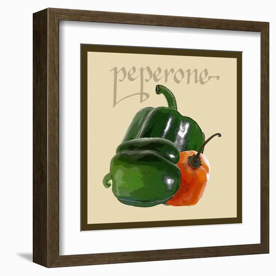 Italian Vegetable IV-null-Framed Art Print