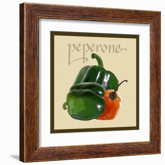 Italian Vegetable IV-null-Framed Art Print