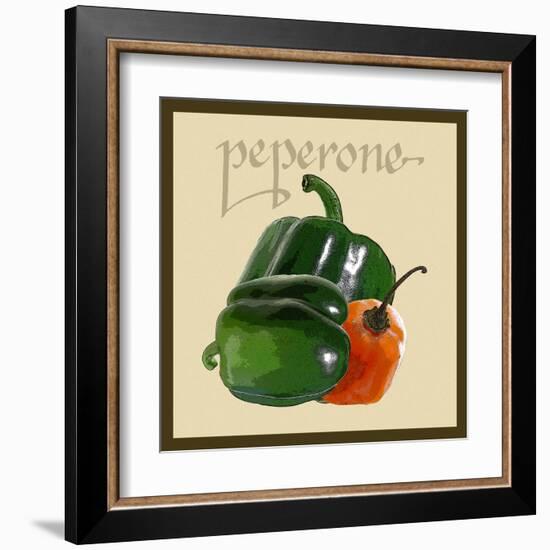 Italian Vegetable IV-null-Framed Art Print