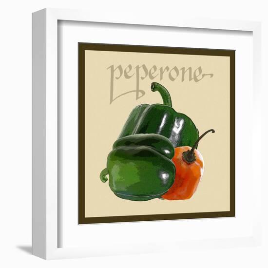Italian Vegetable IV-null-Framed Art Print