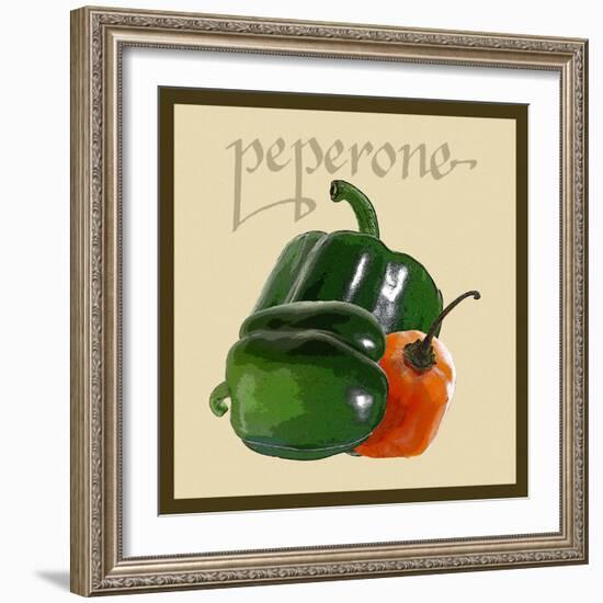 Italian Vegetable IV-null-Framed Art Print