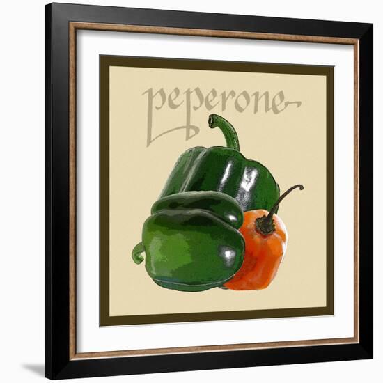 Italian Vegetable IV-null-Framed Art Print