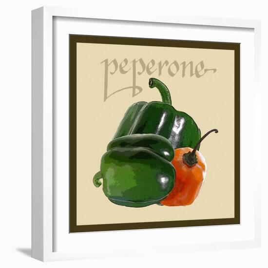 Italian Vegetable IV-null-Framed Art Print