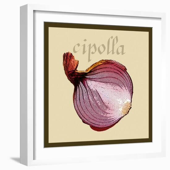 Italian Vegetable VI-Vision Studio-Framed Art Print