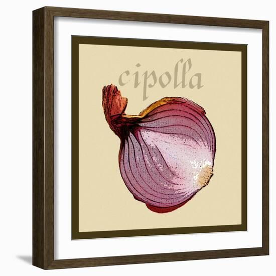 Italian Vegetable VI-Vision Studio-Framed Premium Giclee Print