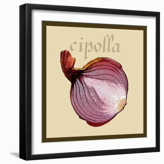 Italian Vegetable VI-Vision Studio-Framed Premium Giclee Print