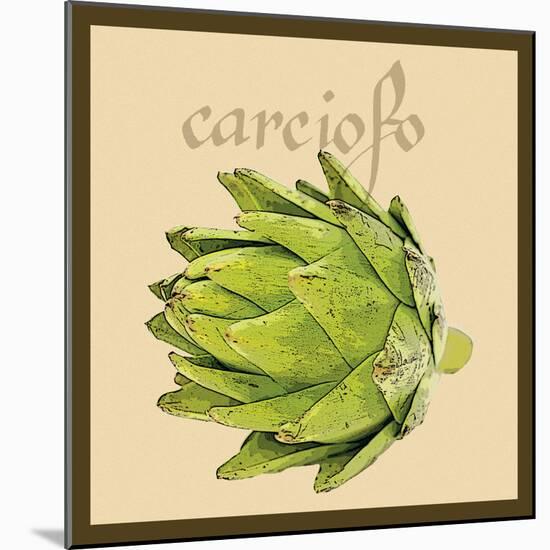 Italian Vegetable VIII-Vision Studio-Mounted Art Print