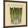 Italian Vegetables I-Vision Studio-Mounted Art Print