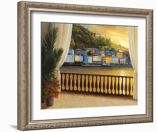 Italian View-Diane Romanello-Framed Art Print