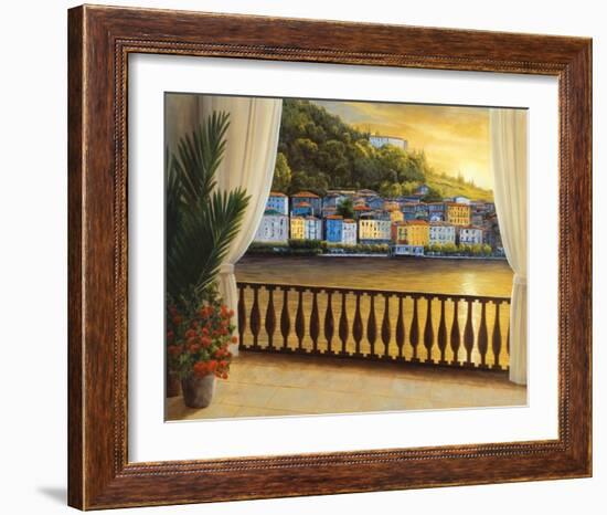 Italian View-Diane Romanello-Framed Art Print