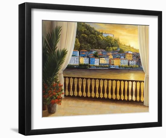 Italian View-Diane Romanello-Framed Art Print