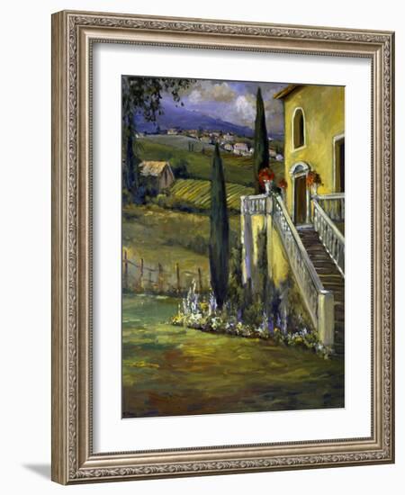 Italian Villa II-Allayn Stevens-Framed Art Print