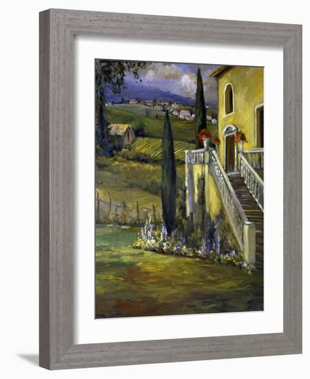 Italian Villa II-Allayn Stevens-Framed Art Print