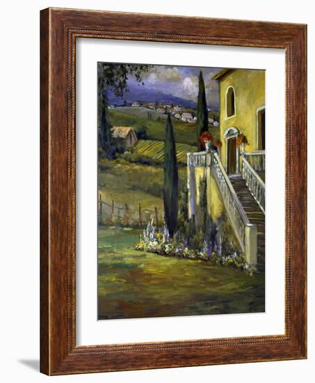 Italian Villa II-Allayn Stevens-Framed Art Print