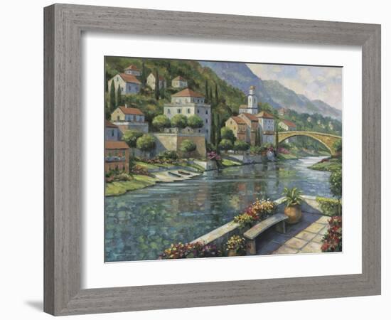 Italian Vista-John Zaccheo-Framed Giclee Print