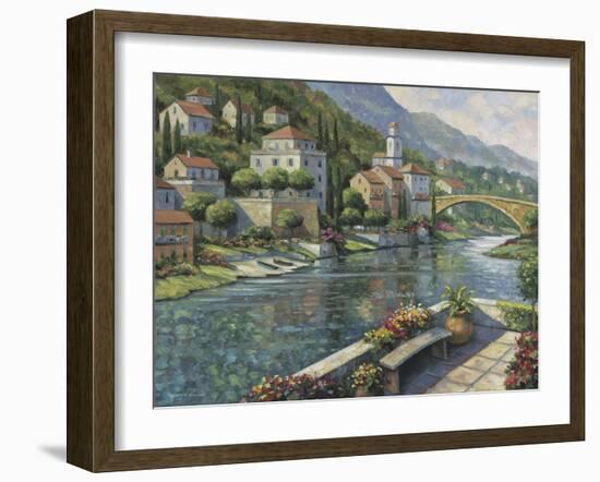 Italian Vista-John Zaccheo-Framed Giclee Print