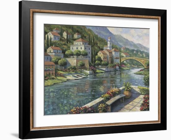 Italian Vista-John Zaccheo-Framed Giclee Print