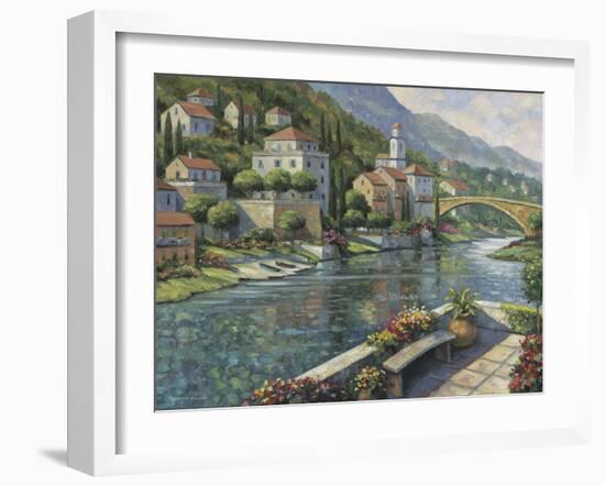 Italian Vista-John Zaccheo-Framed Giclee Print