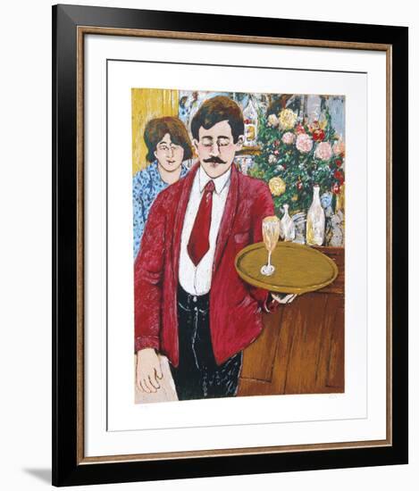 Italian Waiter-David Azuz-Framed Collectable Print