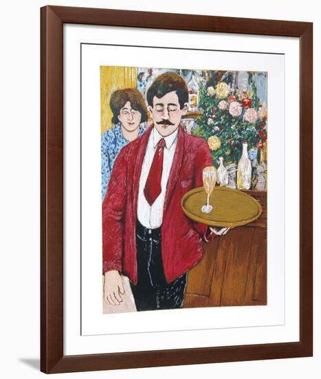 Italian Waiter-David Azuz-Framed Collectable Print