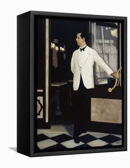 Italian Waiter-Dale Kennington-Framed Premier Image Canvas