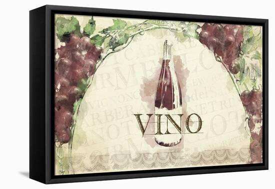 Italian Wine-null-Framed Premier Image Canvas