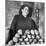 Italian Woman Selling Bread in Her Black Market Street Stall on the Tor Di Nono-Margaret Bourke-White-Mounted Premium Photographic Print