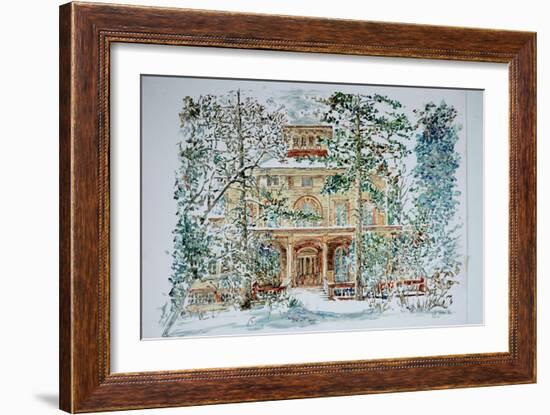 Italianate Home-Anthony Butera-Framed Giclee Print