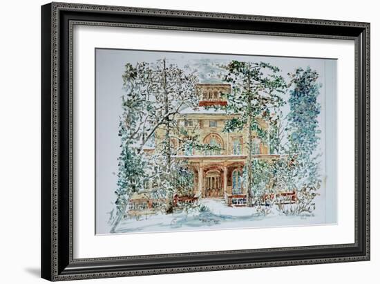 Italianate Home-Anthony Butera-Framed Giclee Print