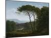Italianate Landscape with Pines, 1795-Hendrik Voogd-Mounted Art Print
