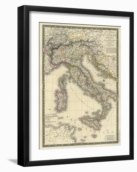 Italie Moderne, c.1828-Adrien Hubert Brue-Framed Art Print