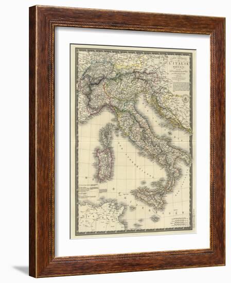 Italie Moderne, c.1828-Adrien Hubert Brue-Framed Art Print