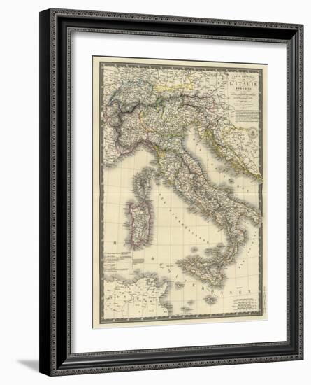 Italie Moderne, c.1828-Adrien Hubert Brue-Framed Art Print