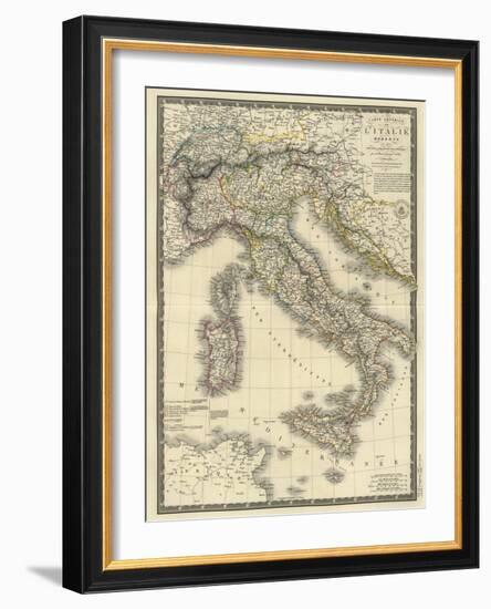 Italie Moderne, c.1828-Adrien Hubert Brue-Framed Art Print