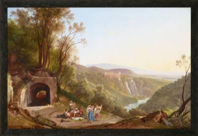 Italienische Landschaft 19 Giclee Print Franz Ludwig Catel Art Com