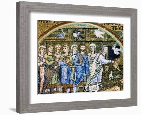 Italiy. Venice. Saint Mark's Basilica. Noah's Ark. Mosaic. 12th-14th Centuries-null-Framed Giclee Print