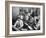 Italo-American La Falce Brothers' Band Rehearsing in the Family Kitchen-Ralph Morse-Framed Photographic Print