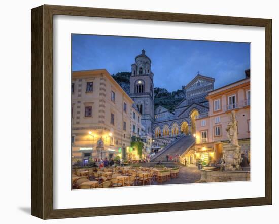 Italy, Amalfi Coast, Amalfi, the Cathedral (Duomo)-Michele Falzone-Framed Photographic Print