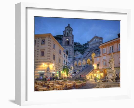 Italy, Amalfi Coast, Amalfi, the Cathedral (Duomo)-Michele Falzone-Framed Photographic Print