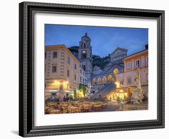 Italy, Amalfi Coast, Amalfi, the Cathedral (Duomo)-Michele Falzone-Framed Photographic Print