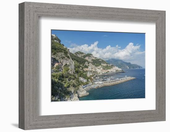 Italy, Amalfi Coast, Amalfi Town-Rob Tilley-Framed Photographic Print