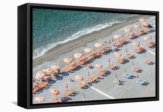 Italy, Amalfi Coast, Positano Beach-Rob Tilley-Framed Premier Image Canvas