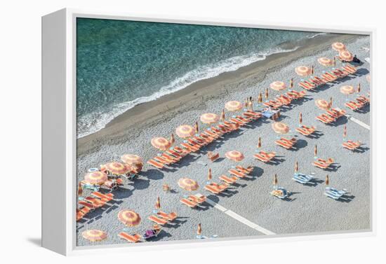 Italy, Amalfi Coast, Positano Beach-Rob Tilley-Framed Premier Image Canvas