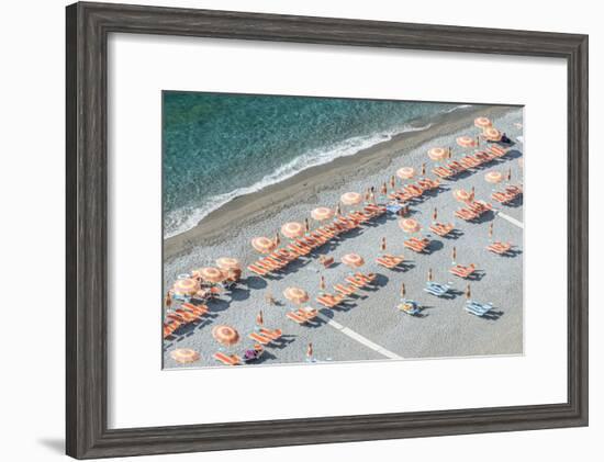 Italy, Amalfi Coast, Positano Beach-Rob Tilley-Framed Photographic Print