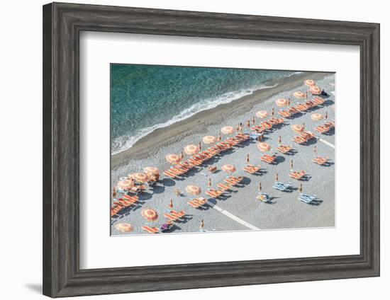 Italy, Amalfi Coast, Positano Beach-Rob Tilley-Framed Photographic Print