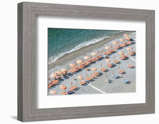 Italy, Amalfi Coast, Positano Beach-Rob Tilley-Framed Photographic Print