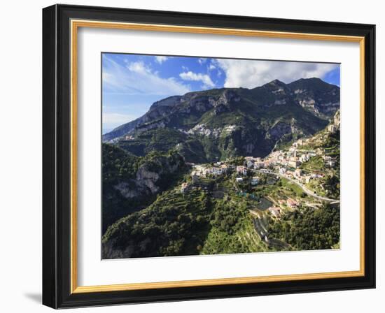 Italy, Amalfi Coast, Ravello, Villa Cimbrone, Gardens-Michele Falzone-Framed Photographic Print