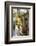 Italy, Amalfi Coast, Ravello, Villa Rufolo. Cloister-Francesco Iacobelli-Framed Photographic Print